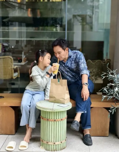 ▲皮塔離開政壇後，多了許多時間陪伴女兒。（圖／翻攝自皮塔IG）