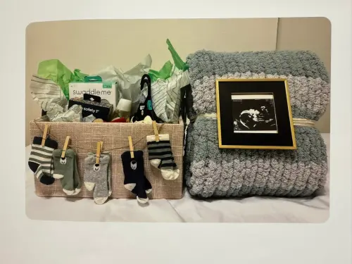 ▲美國孕母送給阿陌禮物。（圖／鄒宗翰提供）