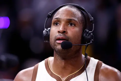 ▲反觀老將霍福德（Al Horford）此役先發出賽27分鐘，三分球8投4中，高效挹注17分6籃板。（圖／路透／達志影像）