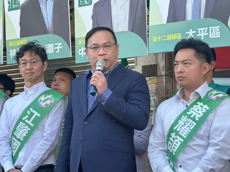 ▲王義川認為只要讓楊瓊瓔跑完這個農曆年，相信江啟臣的情勢會很吃緊。（圖／台中市議員張家銨提供，2026.02.10）