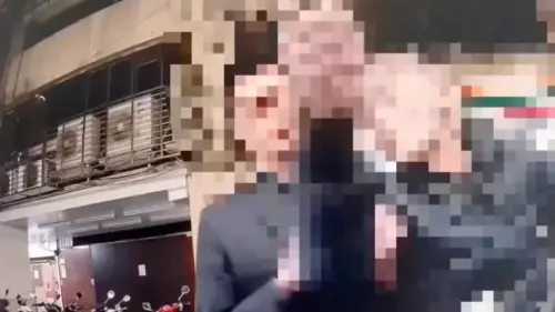 北市酒店經紀「滿臉紅取違停車」扯警密錄器嗆聲！衝突畫面曝光了
