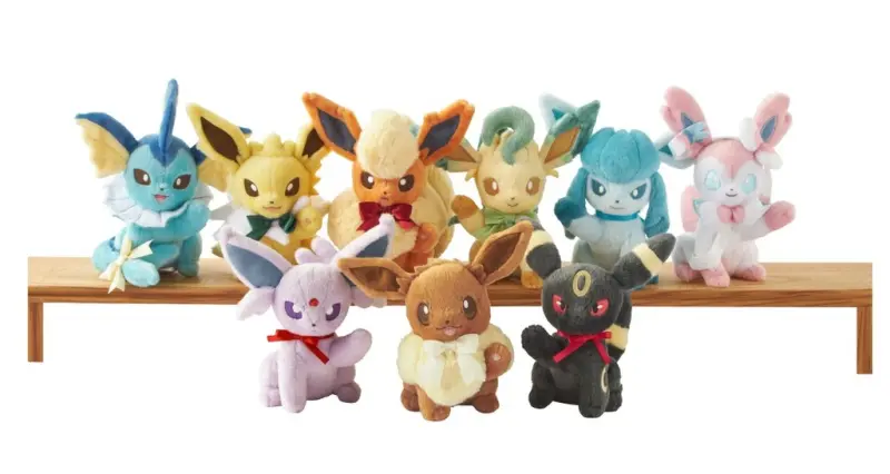 ▲台北寶可夢中心將在2月14日開賣伊布家族系列「Eevee Collection」新商品。（圖／台灣寶可夢IG@pokemon_taiwan）
