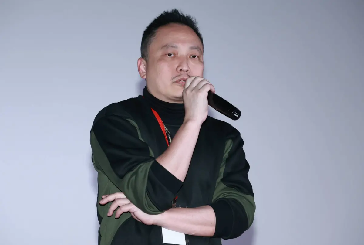 ▲錢人豪（如圖）表示和《世紀血案》監製郭木盛已經多年沒往來，18年前曾合作過《鈕扣人》，直言：「創作不該建立在他人痛苦上。」（圖／記者吳翊緁攝）　