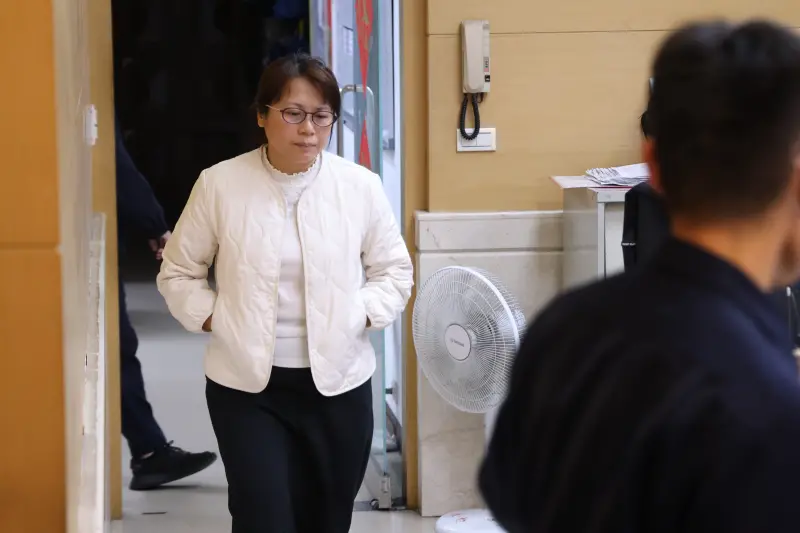    ▲楊姓女子涉嫌擔任高金素梅的人頭詐領立院助理費，10萬元交保。（圖／NOWNEWS攝影中心）  