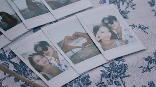 ▲林琇濱（右）和朴喜珗（左）透過節目真的配對成功，互動充滿粉紅泡泡。（圖／翻攝自Netflix）