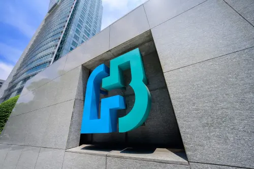▲富邦銀行的企業Logo也是出自蕭文平設計團隊，國內許多金控公司都爭先找蕭文平設計圖案。（圖／台北富邦銀行提供）