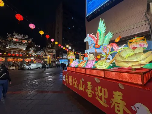 ▲今年台北市共有20間宮廟都響應「2026台北燈節」（圖／台北市觀傳局提供https://www.tpedoit.gov.taipei）