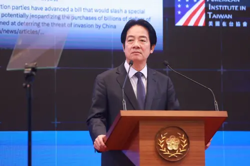 影／軍購預算卡立院！賴清德：恐跌出美國優先名單、延宕武器交付
