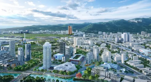 ▲北投士林科技園區（北士科）將迎來輝達（NVIDIA）總部進駐，加上傳聞中的第二總部，預計將串聯成台北最強的AI科技走廊。（圖／鄉林不動產研究室提供）