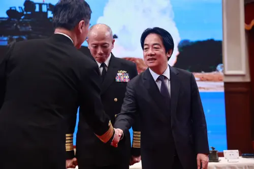 ▲賴清德出席記者會。（圖／記者葉政勳攝，2026.02.11）