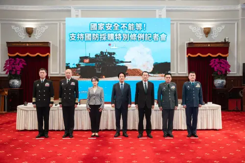 President Lai says Taiwan's special defense budget ‘cannot wait’