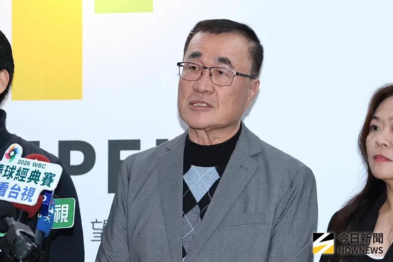 ▲北市副市長李四川宣布請辭。（圖／記者朱勇強攝，2026.02.11）