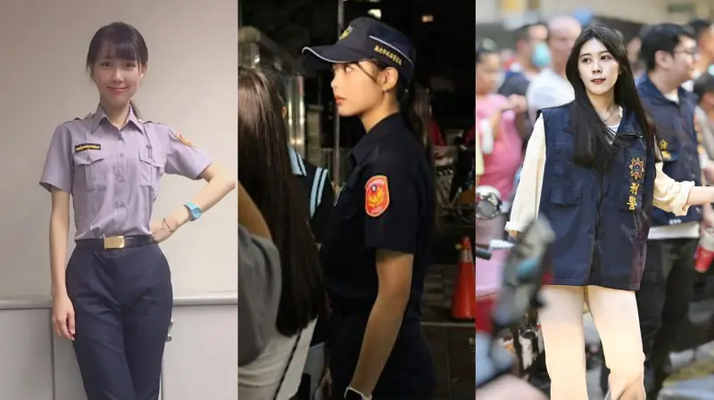 ▲「警界女神」經常引起不少網友的熱議，黃衣淳（左起）、盧姿羽、林宜敬均擁有高人氣。（圖／翻攝自IG、臉書）