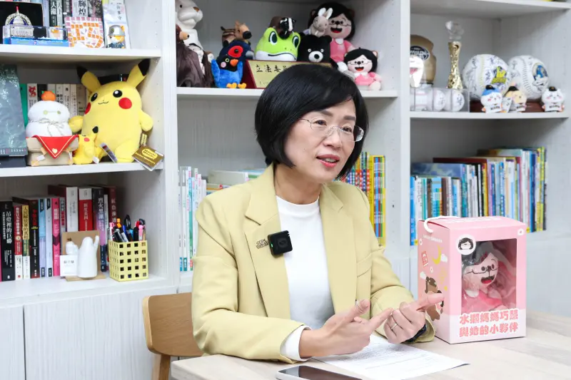 ▲蘇巧慧搶先在農曆年前推出六大政見，就是希望成為親友團聚討論的話題。（圖／記者朱永強攝）