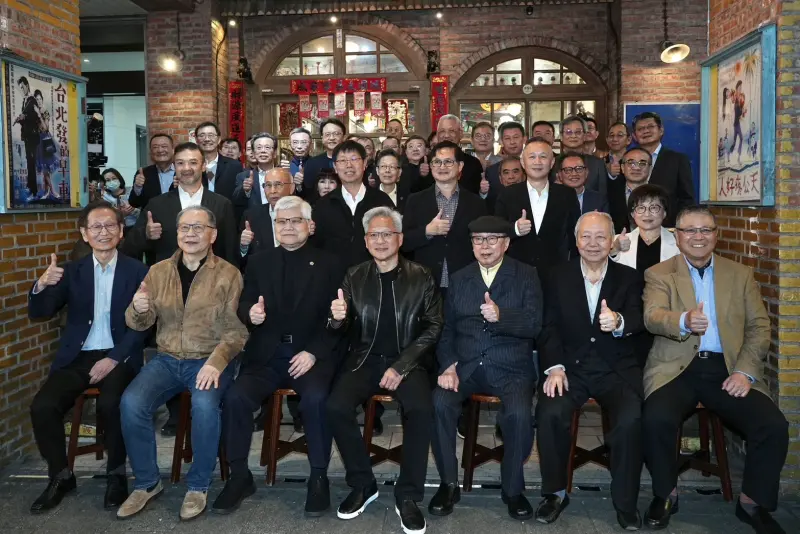 ▲口袋證券指出，輝達執行長黃仁勳舉辦的「兆元宴」，可作為觀察台灣AI供應鏈結構與發展方向的重要參考。（圖╱記者朱永強攝）