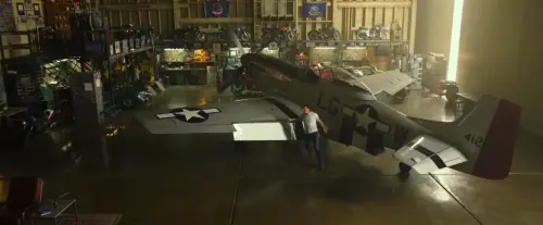 ▲湯姆克魯斯的P-51戰機於電影「捍衛戰士2」中出現。（圖／翻攝自YT）