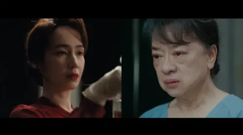 ▲▼小薰（上圖左）飾演翁倩玉（上圖右）年輕時期，投毒殺死唐振剛（下圖）而入獄。（圖／翻攝自何樂音樂 PQP MUSIC）