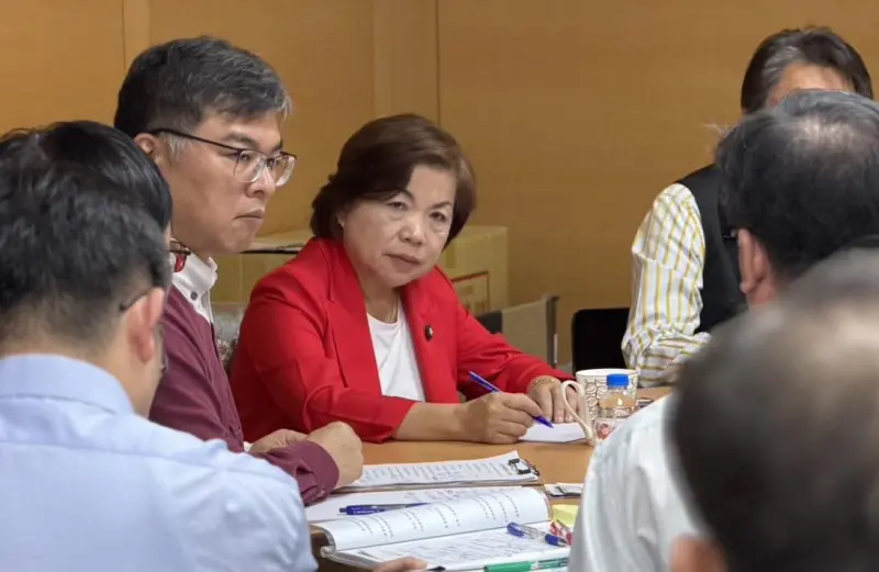    ▲楊瓊瓔平常愛笑，主持會議時卻很嚴肅。（圖／楊瓊瓔提供，2026.02.19）  