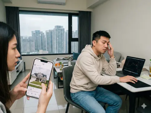 ▲女友原本要求要買3到4年完工的預售屋，若成屋要共同登記。（示意圖／由AI生成、NOWNEWS監製）