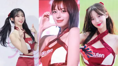 ▲廉世彬（左起）、河智媛、禹洙漢今年全數和樂天續約成功。（圖／樂天桃猿提供）