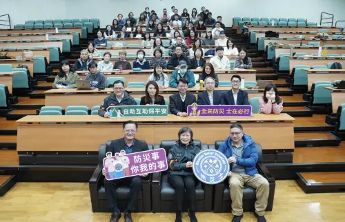 拚20萬防災士　內政部培訓記者因應戰地採訪
