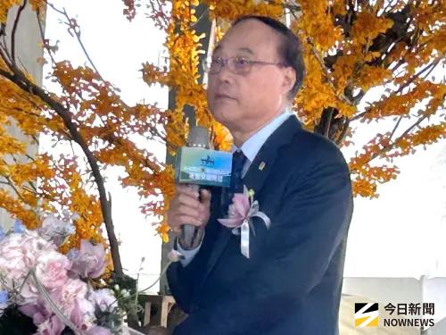 ▲台灣港務公司董事長周永暉致詞。(圖／記者黃守作攝)