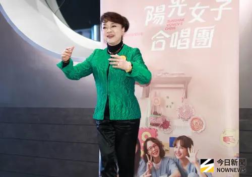 ▲翁倩玉（如圖）被踹肚後跌倒在地，拍攝時將屁股、肚子及四肢貼滿護具親自上陣，順利拍完。（圖／記者吳翊緁攝影）