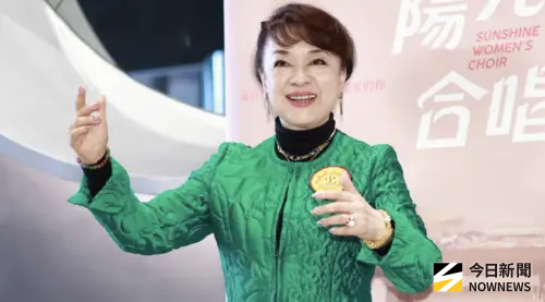 ▲翁倩玉（如圖）在日本也能時常和《陽光女子合唱團》導演林孝謙電話連線，隨時得知片子的賣座狀況。（圖／記者吳翊緁攝影）