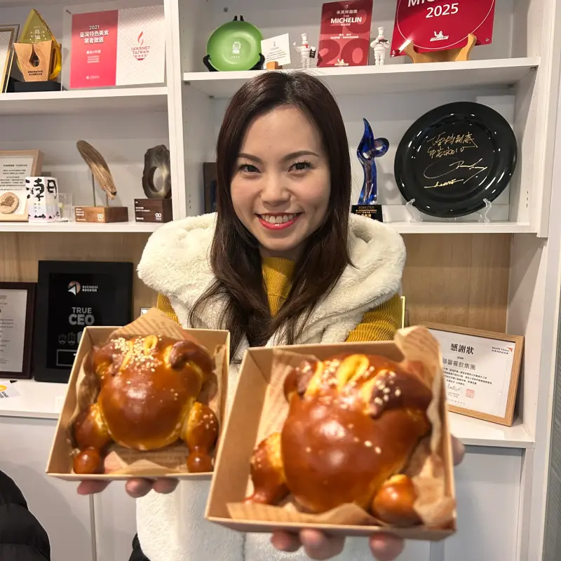 ▲台菜麻油雞的風味，不只存在於餐桌，也能以麵包形式被保存與分享。（圖／業者提供）