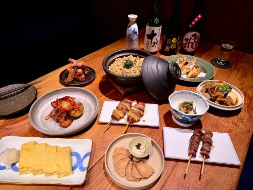 ▲inari × TORIMACHI 特別客座企劃，讓台灣饕客不用飛出國，就能吃到東京米其林一星預約困難燒鳥TORIMACHI。（圖／記者蕭涵云攝）