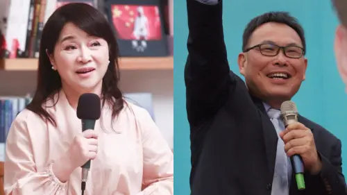 ▲周玉蔻（左圖）、汪潔民先後重話抨擊賈永婕。（圖／NOWNEWS資料照、汪潔民臉書）