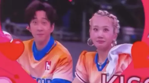 鴻海尾牙狂放閃！陳漢典、Lulu激吻喇舌全被拍　後台畫面萬人嗨翻
