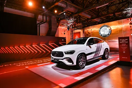 ▲性能迷衝了！圖中這款美製 Mercedes-AMG GLE 53 Coupé 也在降價名單中，零關稅將讓入手門檻大幅降低。（圖／Mercedes-Benz Taiwan 台灣賓士臉書）