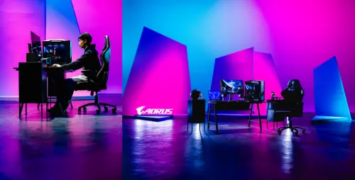 ▲AORUS 將持續推出新世代電競產品，結合AI技術與創新硬體設計，協助玩家「玩全制霸」，勇敢迎戰每一場挑戰。（圖／技嘉提供）