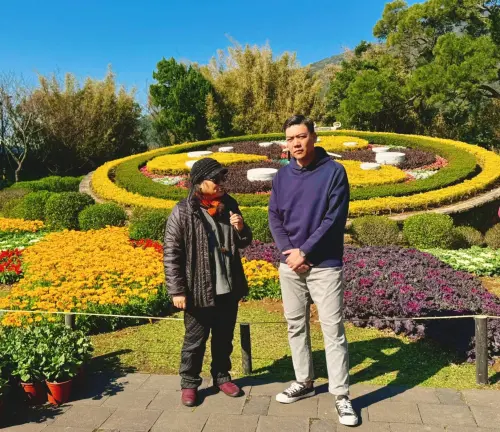 新年走春必訪陽明山花鐘　賴苡任曝私房美食里長牌茶葉蛋
