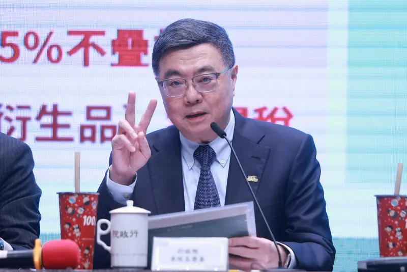 ▲卓榮泰表示，他會利用那個茶敘，向韓院長再度提出代表行政院強烈的要求。（圖／記者葉政勳攝，2026.02.13）