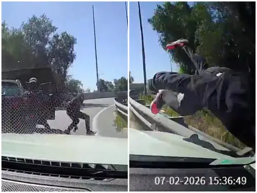 智利公路驚魂！持槍匪攔車反遭撞飛　法律專家揭正當防衛判定關鍵
