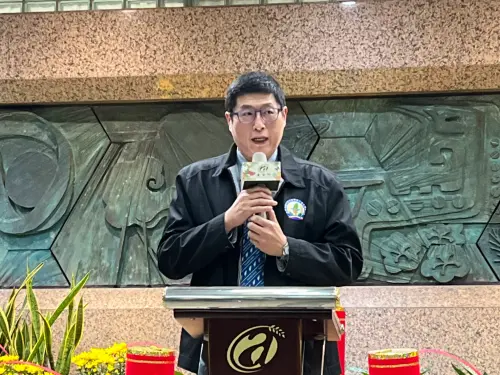 ▲台北市米穀商業同業公會理事長梁朝凱。（圖／記者張乃文攝）