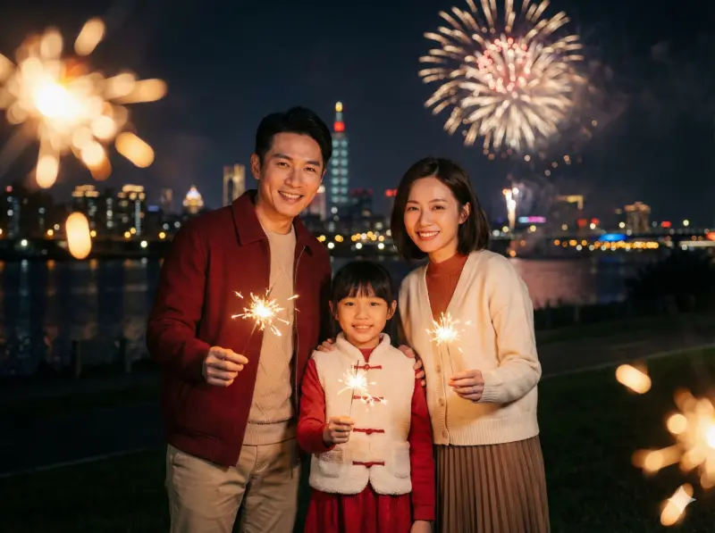 ▲過年放鞭炮是傳統習俗，但 2026 年新北市對施放地點與時段有更嚴格的限制，違規最高恐罰 30 萬元。示意圖，非當事人。（圖／由 AI 生成、NOWNEWS監製）