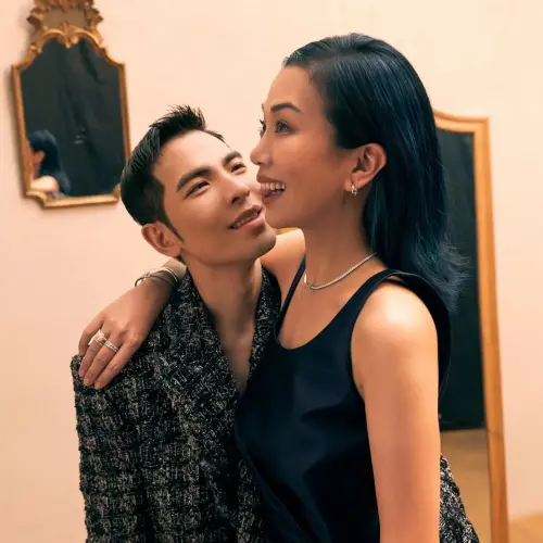 ▲蕭敬騰20歲就愛上大他14歲的Summer，為愛甘心戒菸。（圖／Summer臉書）