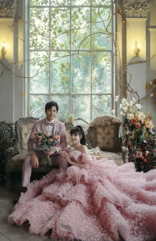 ▲孫麗鈞表示婚禮沒受邀，不過孫協志（左）、夏宇童（右）都表示有邀請所有重要親友。（圖／經紀團隊提供）