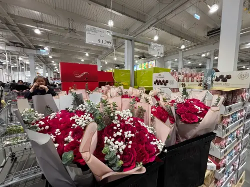 情人節抱佛腳！好市多賣玫瑰花　1799元下殺600：快買一束安太座
