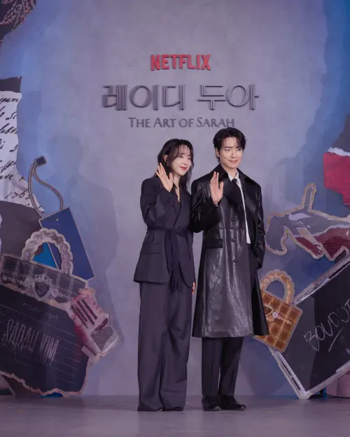 ▲申惠善（左）繼《秘密森林》後，二搭李浚赫（右）。（圖／X@NetflixKR）