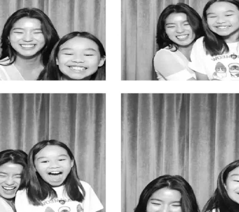    ▲女星Goy與皮塔的女兒Pipim關係良好，兩人的四連拍看起來關係緊密。（圖／翻攝自皮塔IG）  