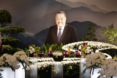 ▲吳敦告別式小年夜在台北市懷愛館舉辦。（圖／記者吳翊緁攝）