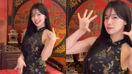 ▲李多慧提醒粉絲們不要把魚吃光，象徵「年年有餘」，十分接地氣。（圖／翻攝自李多慧IG@le_dahye）