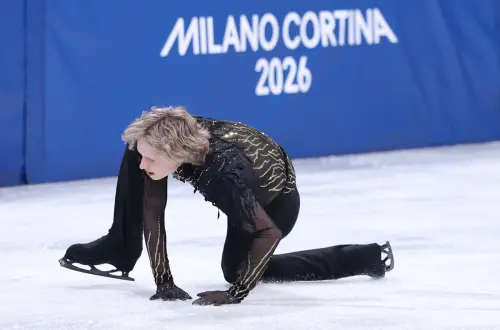 ▲馬里寧在走下冰場後神色黯然，第一時間向媒體致歉：「我搞砸了，這是我下場後腦中浮現的第一個念頭。」（圖／美聯社／達志影像）