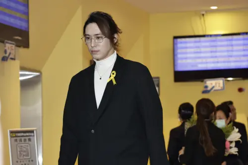 ▲陳楚河之前就透過經紀人聲明，吳敦的家人就是他的家人，會一起送吳敦最後一程。（圖／記者吳翊緁攝）