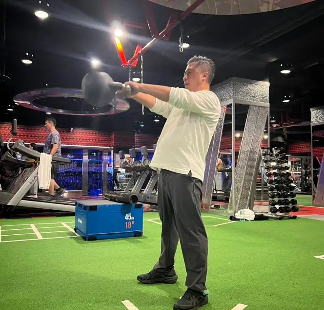 ▲張志豪瘦身有成，減掉12公斤，將投入年底議員選戰。（圖／張志豪提供）