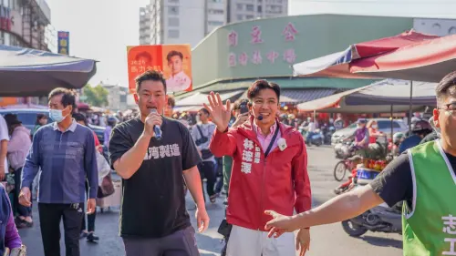 力挺林浤澤　陳柏惟籲青年團結為高市議會爭一席年輕力量
